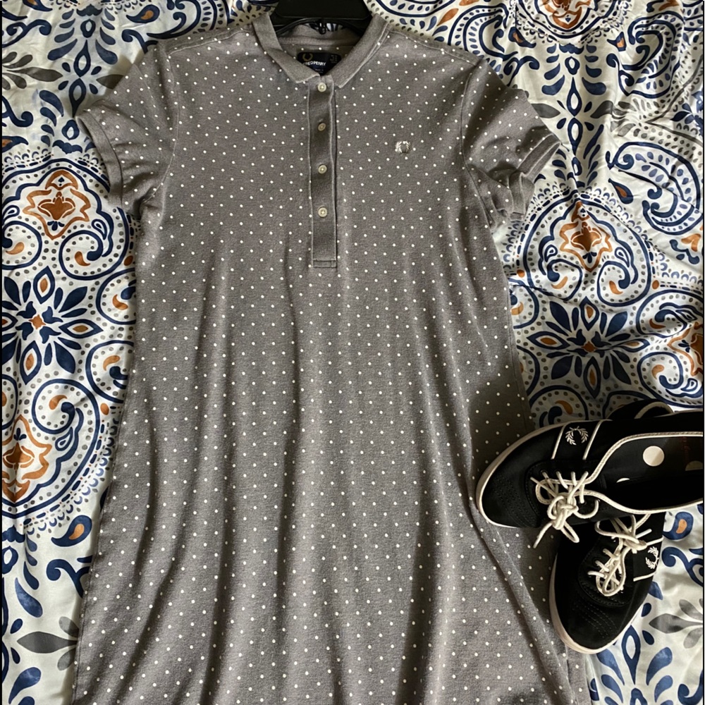 Fred Perry polka dot dress